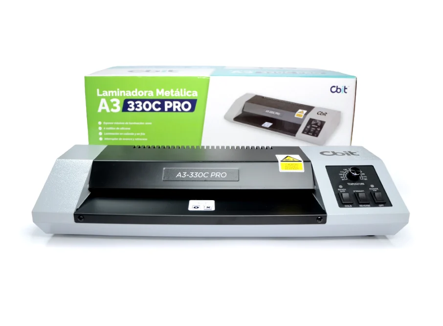 MAQUINA ENMICADORA A3 CBIT 330C PRO (4 RODILLOS)