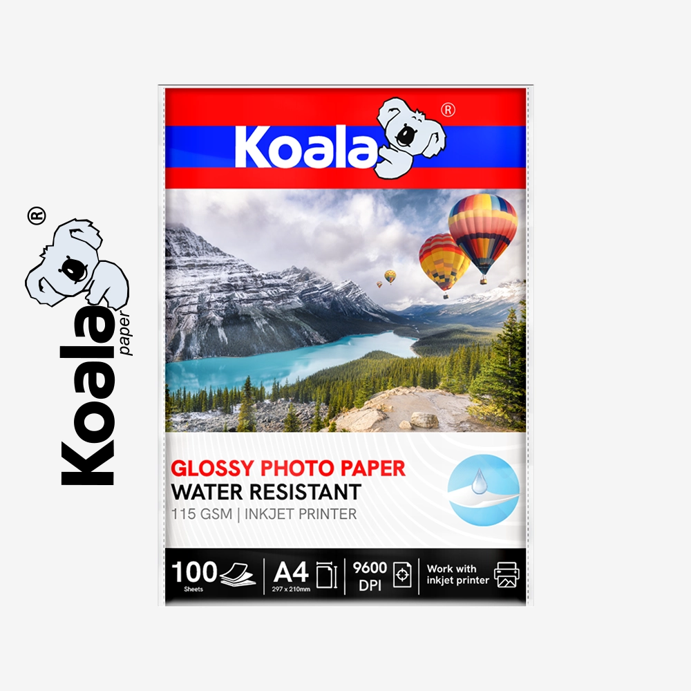 Papel Fotográfico Brillante 115 GSM A4 – 100 Hojas
