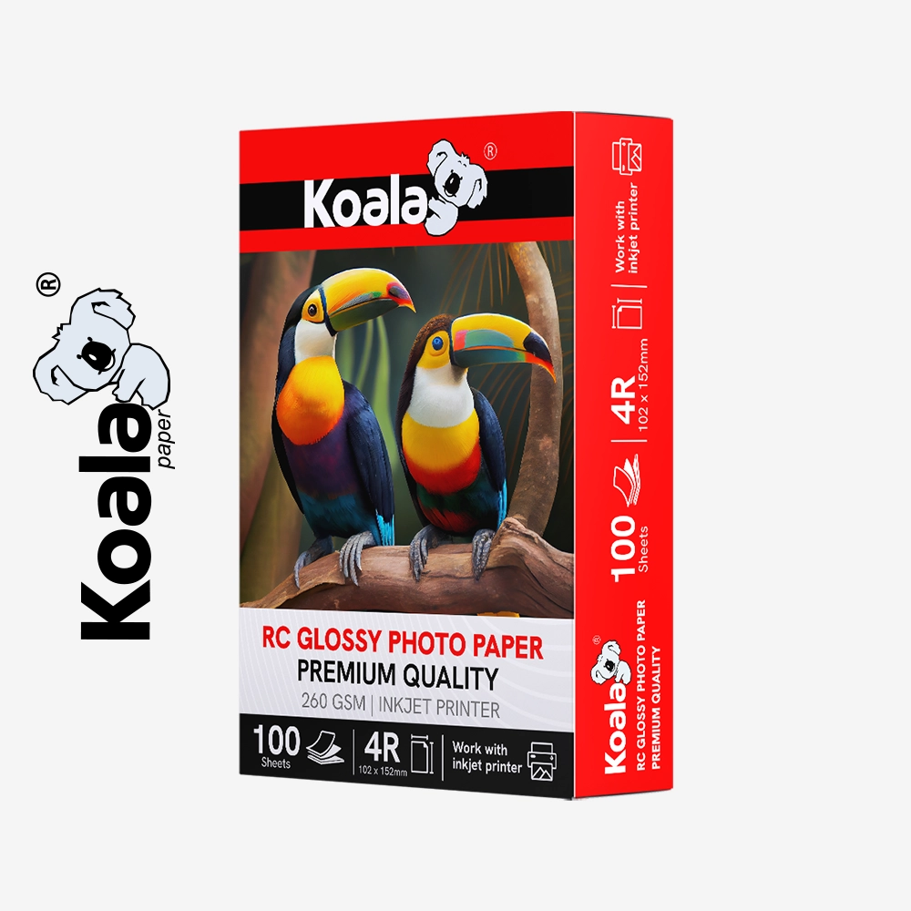 Papel Fotográfico Jumbo RC 260GSM 10x15cm – 100 Hojas