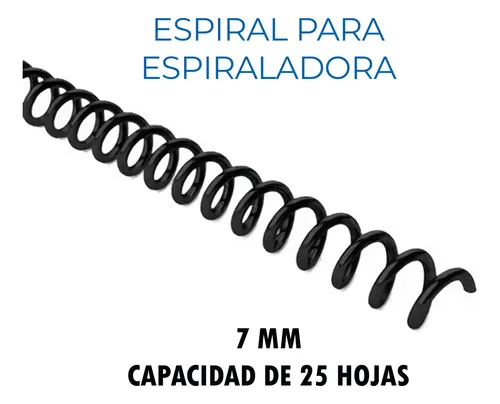 Espiral 9MM (50H) CIENTO