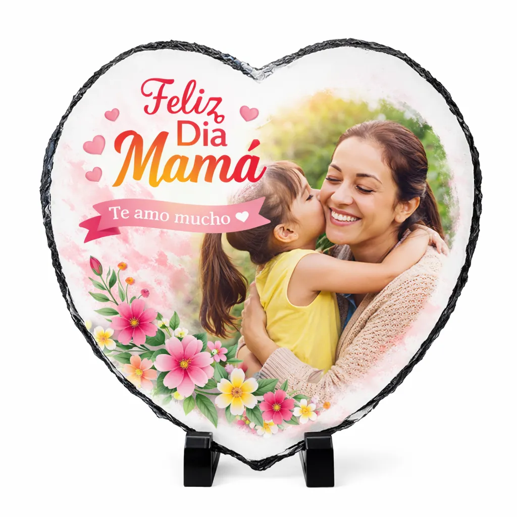 Foto Roca Corazón 20 x 20 cm - Personalizado